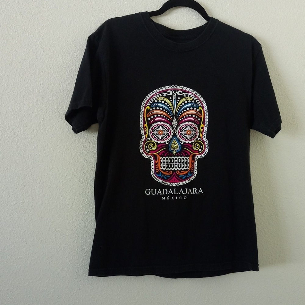 Graphic T-shirt from Guadalajara Dia de los Muerte